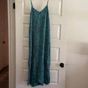 GAP size 6 turquoise maxi.